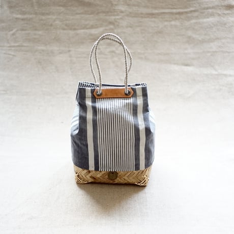 "Chakago" vintage colonial stripes cotton