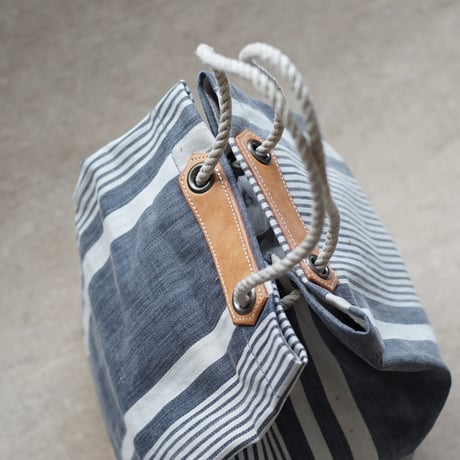 "Chakago" vintage colonial stripes cotton