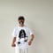 \"PAINTS SPANIEL\" Tee Shirts WHITE