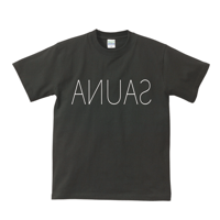 SAUNA反転Tシャツ(ヴィンテージブラック)