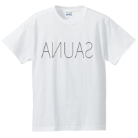 SAUNA反転Tシャツ(白)