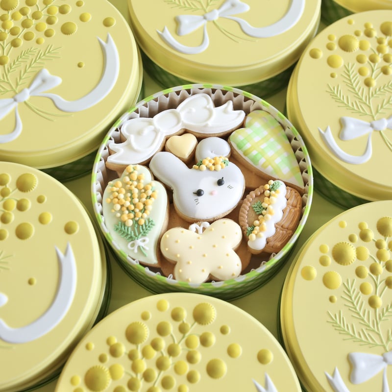 4/15までに発送】ミモザ缶 | wooyu factory