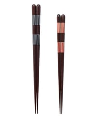 八角縦縞 22.5cm/20.5cm