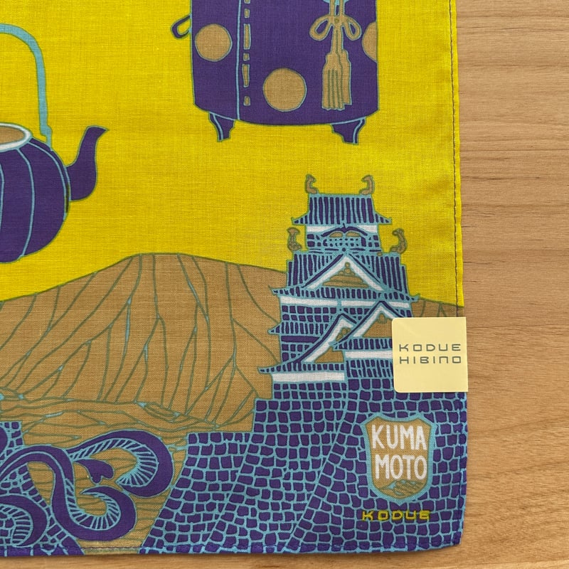 ひびのこづえ ハンカチ Kumamoto | オトナ雑貨とインポート子ども服