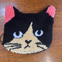 松尾ミユキ　猫ポーチ　cat moco pouch