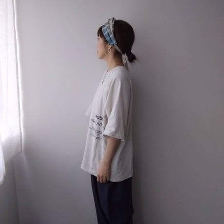 播州織ボーダーターバン