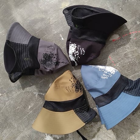 風が抜けるハット（撥水CORDURA）
