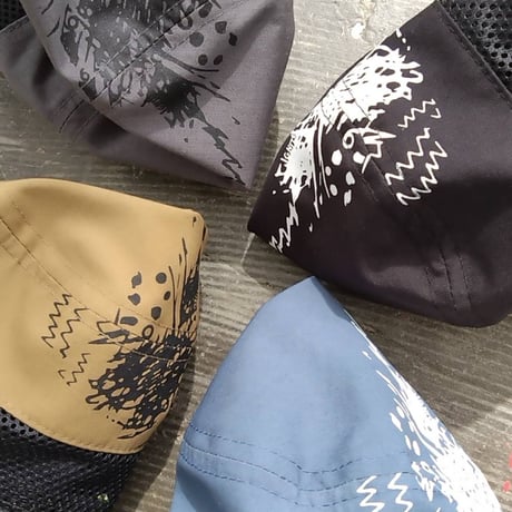 風が抜けるハット（撥水CORDURA）