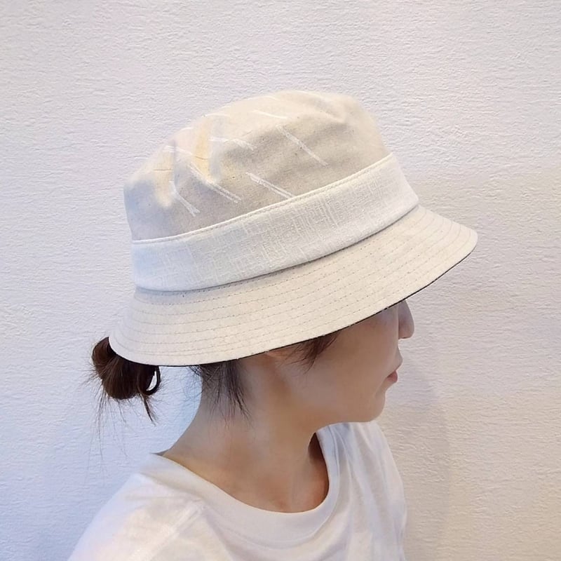 【倖田來未】ボアバケットハット　WHITE KODA KUMI 21ST→22ND ANNIVERSARY EVENT」グッズ - GOODS