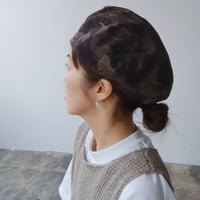 撥水+迷彩ベレー