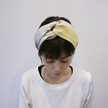 播州織ボーダーターバン