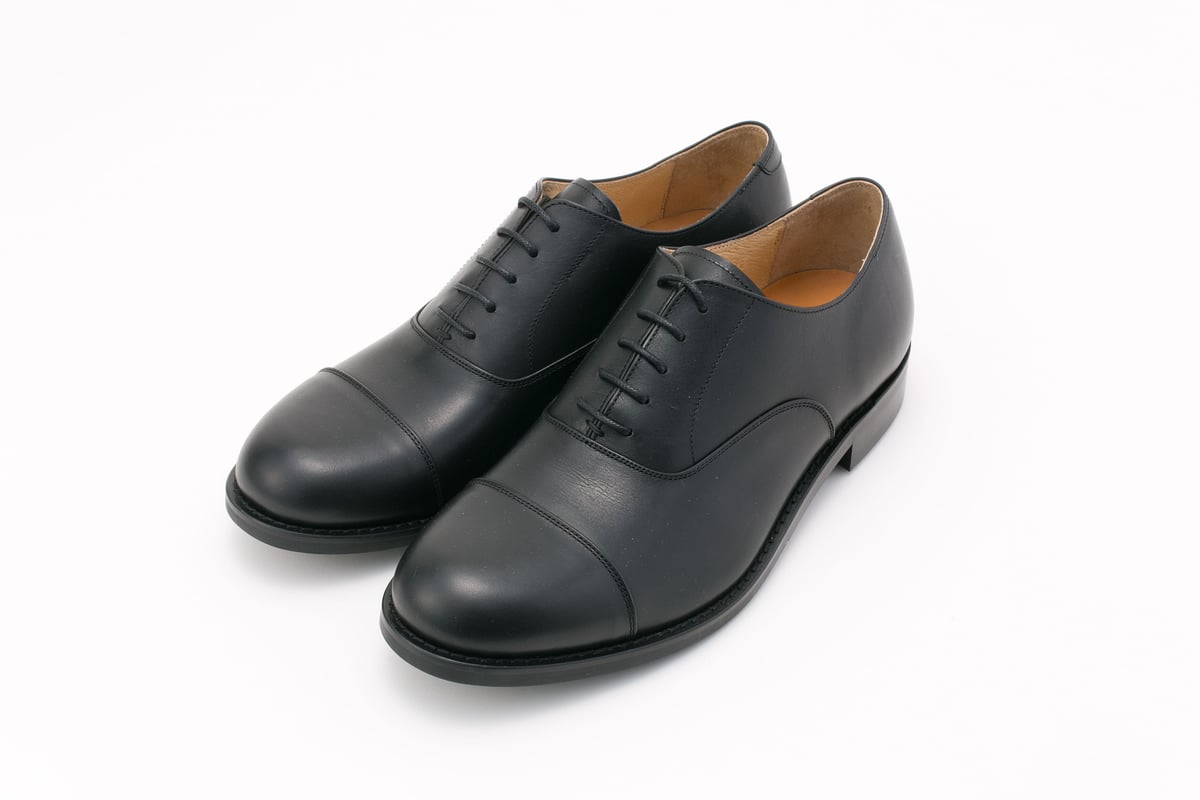 アノネイ社クロムフリーレザー】 内羽根式 ストレートチップ レース