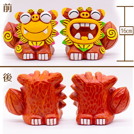 大福シーサー（特大）コロナ　ギフト 沖縄 お土産 魔除け