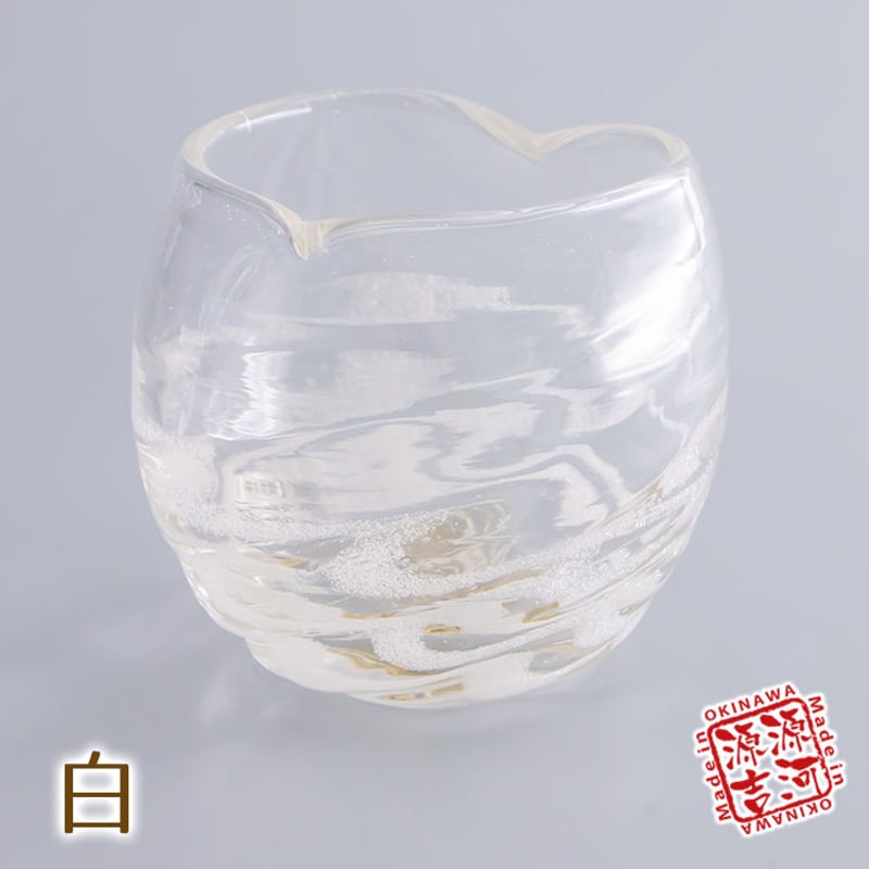 グラスハート シェルクリア ハートグラス | 美らさんぴんOKINAWA MART