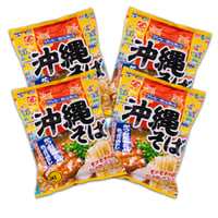 明星　沖縄そば×４袋お得セット　送料無料　コロナに負けるな　応援　沖縄　そば　お土産　食品ロス