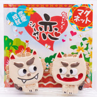 恋シーサーマグネット　　コロナ　ギフト　沖縄　お土産　魔除け