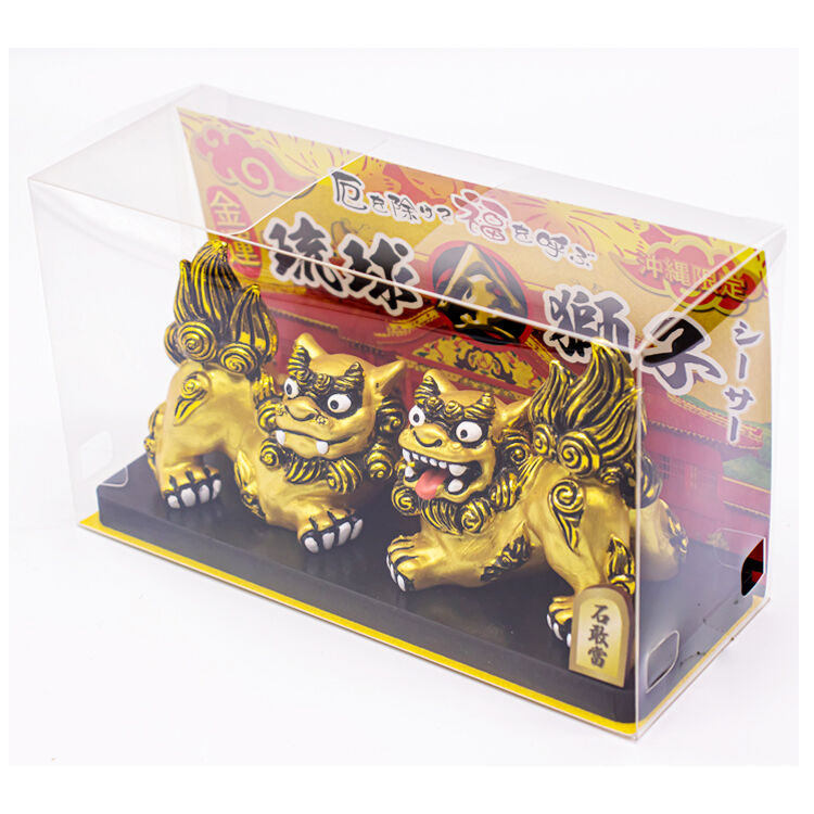 琉球金獅子シーサー コロナ ギフト 沖縄 お土産 魔除け | 美ら 琉球金獅子シーサー コロナ ギフト 沖縄 お土産 魔除け | 美ら
