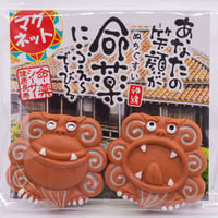 命薬シーサーマグネット　コロナ　ギフト　沖縄　お土産　魔除け