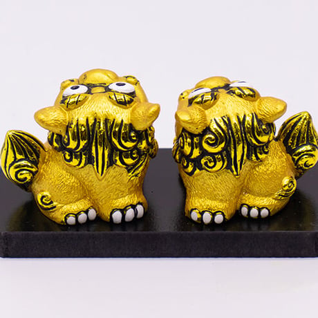 金福シーサー（小）　コロナ　ギフト 沖縄 お土産 魔除け