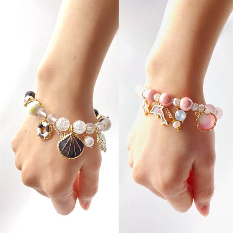 海のブレスレット 全種類6本セット | 美らさんぴんOKINAWA MART