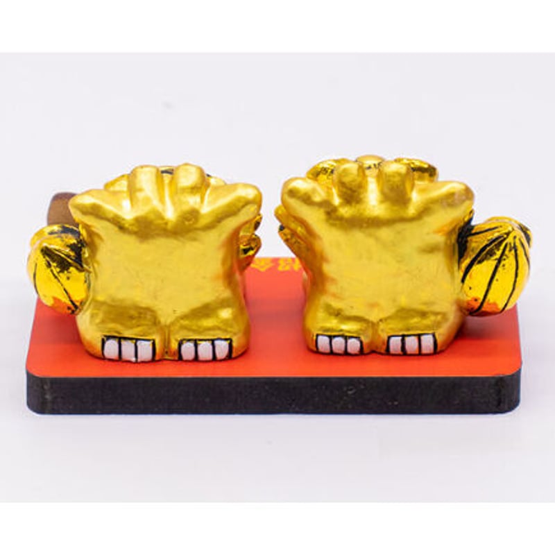 大福金シーサー（小） コロナ ギフト 沖縄 お土産 魔除け | 美らさん