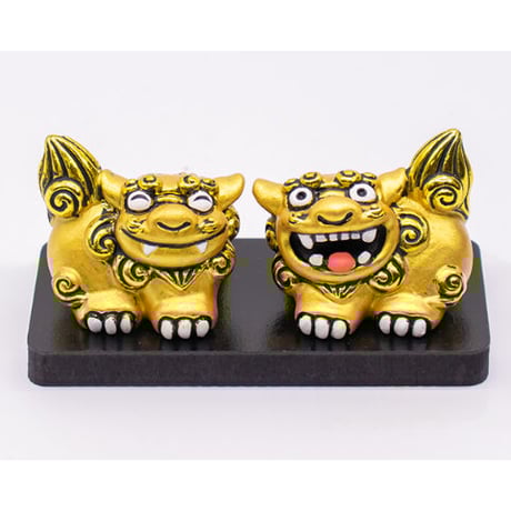 金運尻上りシーサー（小）　コロナ　ギフト　沖縄　お土産　魔除け