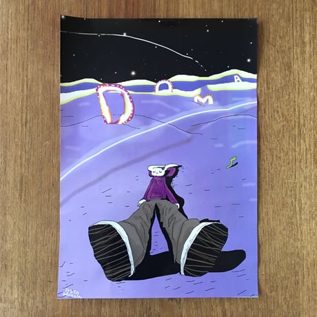 SYOZO TANIGUCHI／mini poster『DOMA』