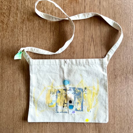 はまぐちさくらこ／Painting Bag「はぴえんど」