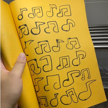 廣瀬颯／ZINE「墨画集第一集」