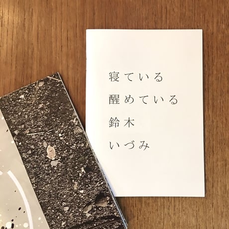 鈴木いづみ／zine「寝ている醒めている」