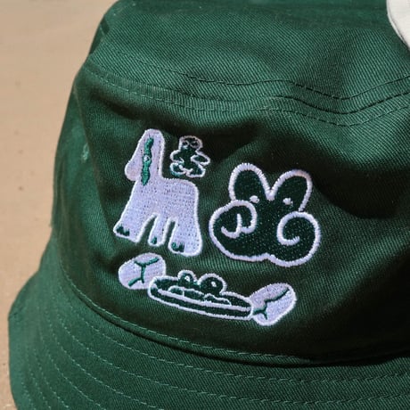 最後の手段／初代 最後の手段のバケットハット  dark green