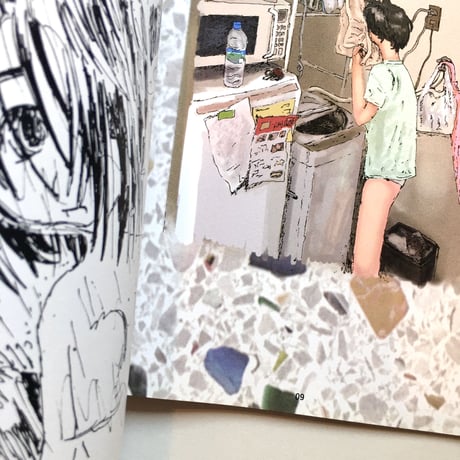五番街マック(蚊に・しわしわ)／ZINE「庭1」