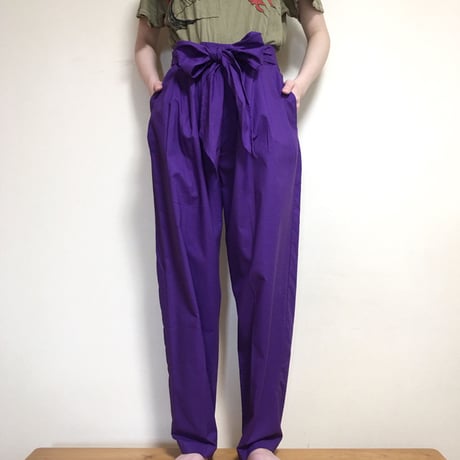 QFD／tuck pants