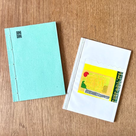 ナガバサヨ × Jaakko Suomalainen／ZINE「SHIMASHIMA」