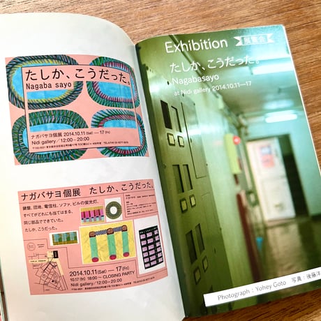 ナガバサヨ／図録「たしか、こうだった。」