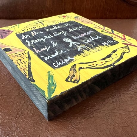 グンジユウスケ／木片作品「STORY BOX」