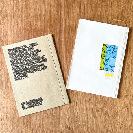 ナガバサヨ × Jaakko Suomalainen／ZINE「SHIMASHIMA」