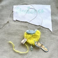 hisakanao／pochette (yellow×blue)