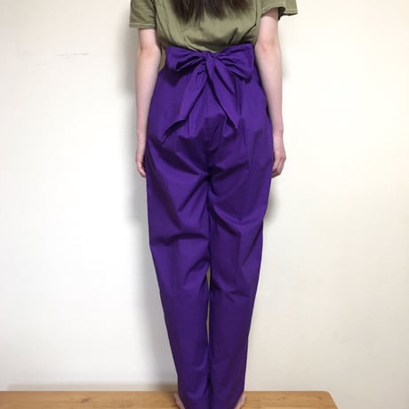 QFD／tuck pants