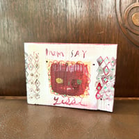 グンジユウスケ／木片作品「mom say yes」