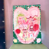 はまぐちさくらこ／絵「このドアのむこう」