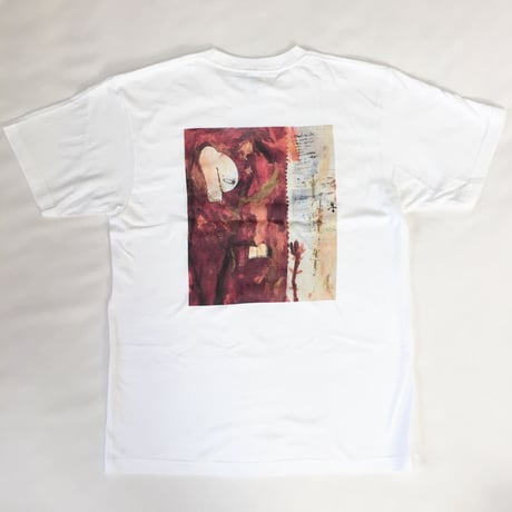 SYOZO TANIGUCHI／T-shirt「Drawing Book is Burning」