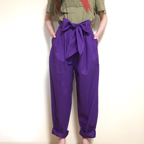 QFD／tuck pants