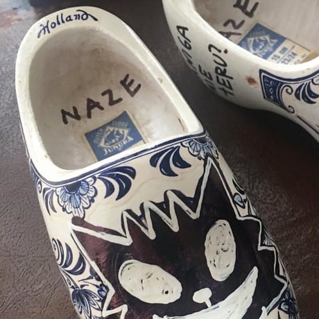 NAZE／オランダ木靴 (右足)