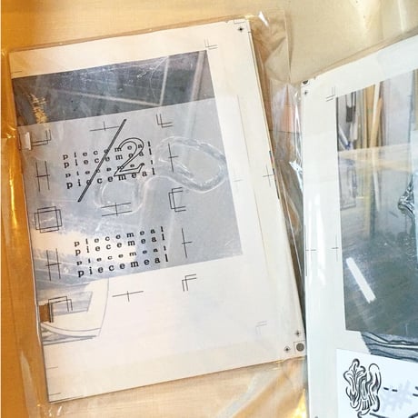 六根 由里香／zine 「piecemeal 2/2」