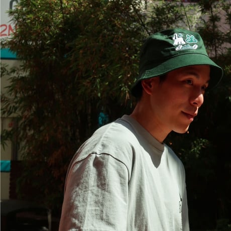 最後の手段／初代 最後の手段のバケットハット  dark green
