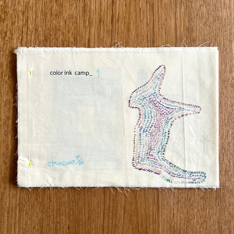 六根 由里香／ZINE 「color ink camp_1」