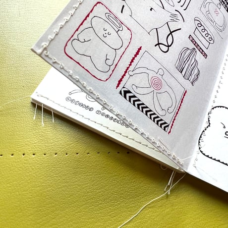 チャチャマンボ／ZINE「drawing sticker 2023」