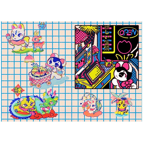 中村杏子／イラスト集 なりゆきぱらいそ