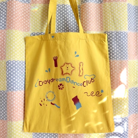 BOM(ai nishimoto)／ハンドプリントトートバッグ